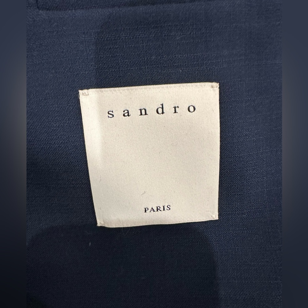 Sandro Blue Men's Blazer - Picture 2 of 9